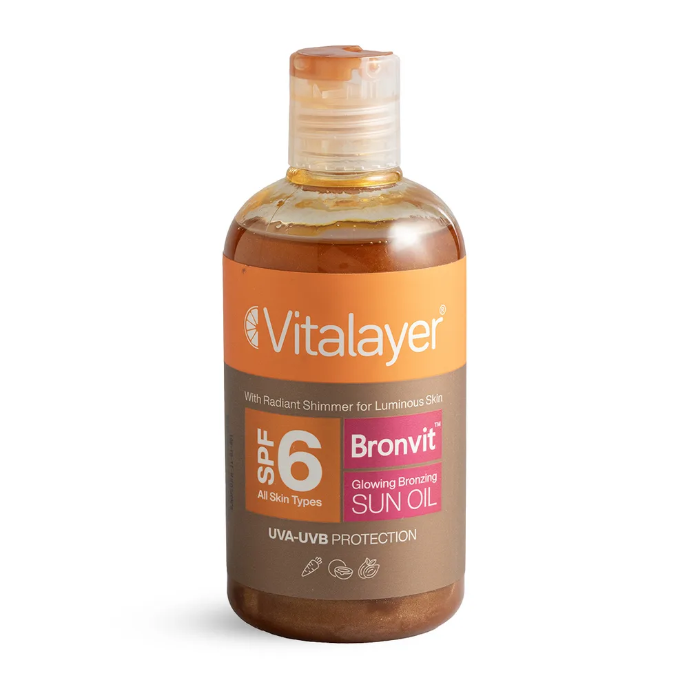 روغن برنزه SPF6 ویتالیر